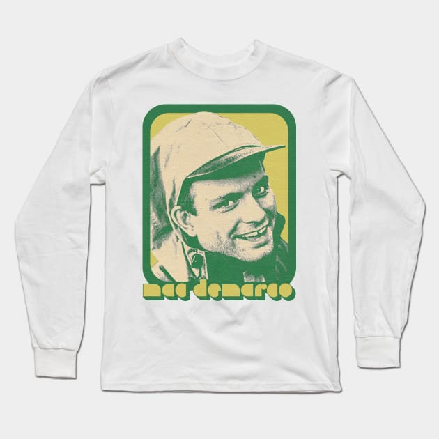 Mac Demarco / Retro Vintage Style Design Long Sleeve T-Shirt by DankFutura